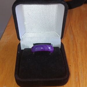 Jade Rings Purple S7 White S7 Black S7 Red S7.5 Brown S7  Choice New